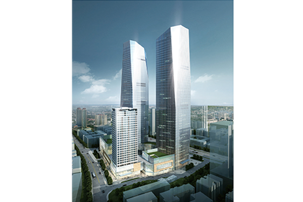 武汉环球贸易中心-钢筋桁架楼承板项目