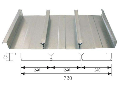 YXB66-240-720(B)-1.0厚压型钢板