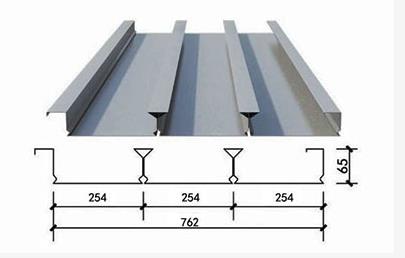 YXB65-254-762(B)压型钢板